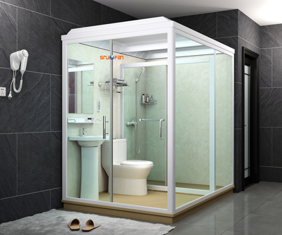 SW8002SMC All In One Prefab Bathroom